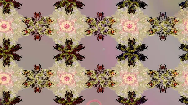 Elle çizilmiş çiçek desenli Raster çizimi. Tekstil, kumaş, ambalaj, hatıra defteri için hoş bir çiçek arkaplanı. Çocuksu tasarım. Bej arkaplanda.