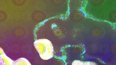 Kahverengi renkte çiçekli çiçek deseni. Suluboya tarzında kahverengi renkte çiçekler.