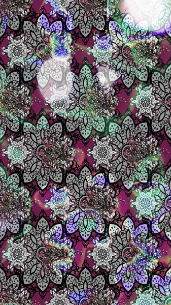 Doğa. Çiçek kolajı. Çiçek arkaplan. Çiçek kompozisyonu. - Gri çiçekler. Küçük çiçekte güzel bir desen var. Raster deseni.