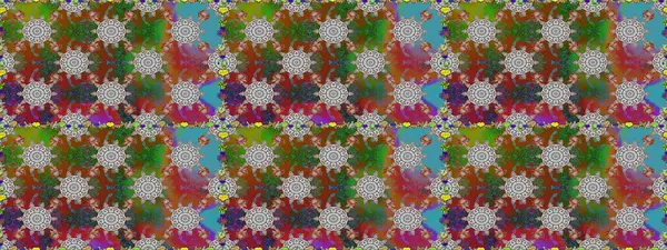 Gri ve kahverengi renklerde güzel çiçekler ve yapraklarla kusursuz desen, suluboya çiçek deseni, duvar kağıdı, kart ya da kumaş için fayanslı. Raster illüstrasyonu.