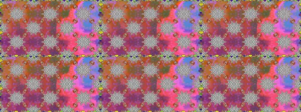 Motley illüstrasyonu. Küçük renkli çiçekler. Kusursuz. Moda baskıları için zarif bir şablon. Küçük çiçekte güzel bir desen. Çiçekli bahar çiçekleri.