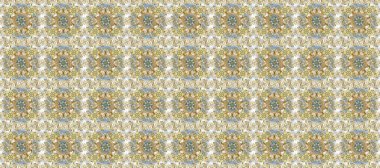 Süslü raster dekorasyonu. Lüks, kraliyet ve Viktorya dönemi konsepti. Tarafsız ve bej yerine altın rengi klasik barok çiçeksiz desen. Tarafsız ve bej renklerde altın element.