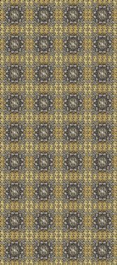 Gri, bej ve kahverengi renklerde altın elementlerle kusursuz desen. Raster illüstrasyonu. Klasik klasik klasik arka plan. Geleneksel oryantasyon süsü. Kusursuz klasik raster altın desenli.