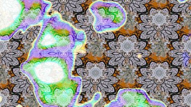 Gri renkli şirin çiçekler. Küçük çiçekli basit bir çiçek çizimi. Raster illüstrasyonu. Moda baskısı, albüm, ambalaj kağıdı, duvar kağıdı için zarif dekoratif süslemeler..