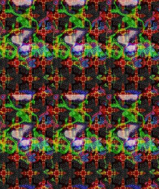 Çiçekli karalama şeklinde Raster çiçek deseni. Siyah renkli çiçekler. Nazik, narin çiçek arkaplanı.