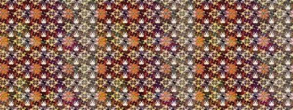 Doodle tarzı. Tekstil ve kapak tasarımı için mükemmel. Elle çizilmiş sonbahar çiçeği deseni. Renkli kahverengi çizim deseni. Kahverengi renkte çiçekler.