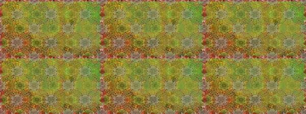 Kusursuz desenli, modaya uygun kumaş deseni. Şirin çiçek elementleri. Renkli Bahar Temalı Kusursuz Arkaplan. Raster illüstrasyonu. Düz Çiçek Elementleri Tasarımı.