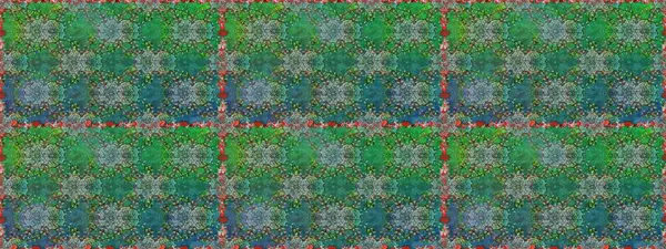 Paket kağıdı için en iyisi. Doğal kozmetik ürünleri, parfüm, çiçekçi dükkanı için bahar ihalesi tasarımı. Yeşil ve mavi lale çiçekli, pürüzsüz bir desen. Karşılama ya da düğün geçmişi olarak kullanılabilir.