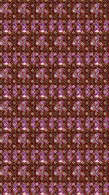 Çiçekli bahar çiçekleri. Küçük çiçekte güzel bir desen. Küçük renkli çiçekler. Moda baskıları için zarif bir şablon. Motley illüstrasyonu. Çizim.