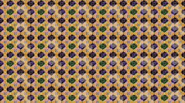 Renkli Yaz Temalı eskiz kalıbı. Düz Çiçek Elementleri Tasarımı. Çiçekli eskiz çizimi. Sarı renkte çiçekler.