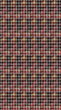 Eskiz arkaplan modeli. Yapraklı çiçekler ve papatya çiçekli siyah renkte papatyalar. Raster - stok.