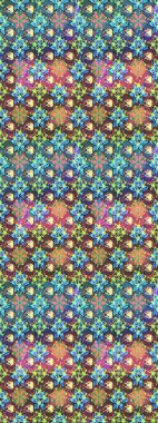 Raster suluboya çiçek deseni, narin çiçekler, mavi çiçekler, tebrik kartı şablonu. Raster Güzel kumaş deseni.