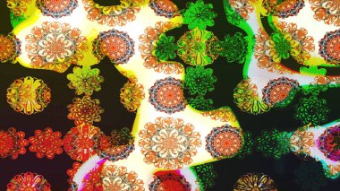 Karalama çiçekleri çizim kalıbı. Sanat, çiçek tarzına ilham verir ve arka plan bırakır. Gri el çizimi desen. Raster deseni.