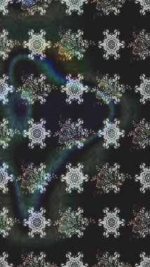 Şekil verilmiş çiçeklerle eskiz deseni. Süslü zentangle çizim dokusu, soyut çiçeklerle süslenmiş. Çiçek deseni duvar kağıdı, şablon dolguları ve web sayfası arkaplanı için kullanılabilir.