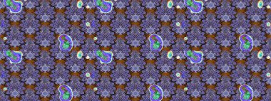 Raster Güzel kumaş deseni. Çiçek arkaplan ile soyut zarafet çizim deseni.