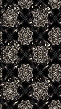 Raster Illustrasyon 'daki Çiçek Deseni' nin son moda çizimi. Güzel kumaş deseni. Renkli Yaz Temalı eskiz kalıbı. Düz Çiçek Elementleri Tasarımı.