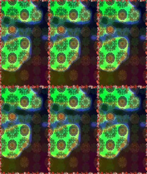 Trendy print. Exquisite pattern of watercolor sketches of the flower. Toned. Beautiful pattern for decoration and design. Watercolor seamless pattern bouquet of flowers.