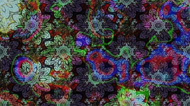 Düz Çiçek Elementleri Tasarımı. Siyah renkli çiçekler. Renkli Yaz Temalı eskiz kalıbı. Çiçekli retro deseni çiz.