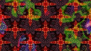 Kahverengi renkli çiçekler. Raster düz çiçek çizim deseni. Tasarım hediye paketi, tebrik kartları, posterler ve afiş tasarımı.