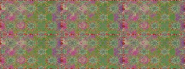 Raster illustration. On green and neutral colors in watercolor style. Seamless spring pattern with little flowers.