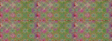 Raster illustration. On green and neutral colors in watercolor style. Seamless spring pattern with little flowers.