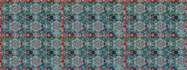 Karalama çiçekleri kusursuz desen. Raster deseni. Gri el çizimi desen. Sanat ilham kaynağı çiçekler ve arka plan bırakır.