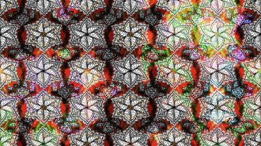 Çiçekli bahar çiçekleri. Motley illüstrasyonu. Küçük renkli çiçekler. Küçük çiçekte güzel bir desen. Moda baskıları için zarif bir şablon.