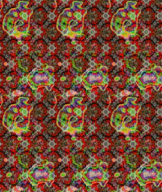 Çiçek desenli eskiz. Kırmızı renkte çiçekler. Tişört baskısı için çiçek boyama rasteriName.