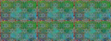 Renkli Bahar Temalı Kusursuz Arkaplan. Düz Çiçek Elementleri Tasarımı. Raster Şirin kumaş deseni. Kusursuz bağbozumu.