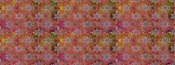 Düz Çiçek Elementleri Tasarımı. Güzel, pürüzsüz bir desen. Renkli Yaz Temalı Kusursuz Arkaplan. Güzel kumaş deseni. Yazdır. Raster çiçekli arka plan.