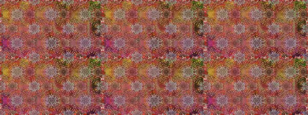 Düz Çiçek Elementleri Tasarımı. Güzel, pürüzsüz bir desen. Renkli Yaz Temalı Kusursuz Arkaplan. Güzel kumaş deseni. Yazdır. Raster çiçekli arka plan.