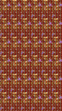 Sketch Floral Pattern in Raster illustration. Fancy fabric pattern. Colour Spring Theme sketch pattern Background. Flat Flower Elements Design.