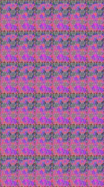 Flowers on pink and violet colors. Flat Flower Elements Design. Colour Summer Theme seamless pattern Background. Seamless retro pattern with flowers.