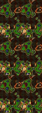 El yapımı çiçek ve bitki koleksiyonu. Raster illüstrasyonu. Eskiz tarzı kahverengi renklerde. Şirin karalamalı çiçek desenli çizim. Raster illüstrasyonu.