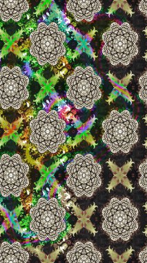 Çiçekli eskiz çizimi. Gri renkli çiçekler. Renkli Yaz Temalı eskiz kalıbı. Düz Çiçek Elementleri Tasarımı.