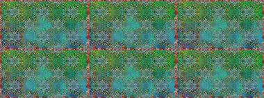 Renkli Bahar Temalı Kusursuz Arkaplan. Düz Çiçek Elementleri Tasarımı. Raster Şirin kumaş deseni. Kusursuz bağbozumu.