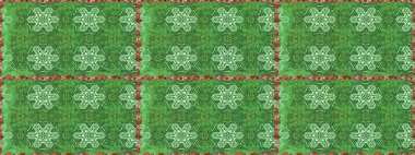 Raster resim. Sorunsuz. Sevimli çiçek desenli küçük çiçek.