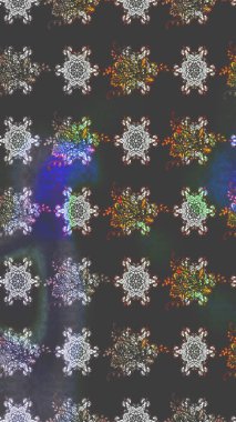 Taslak dekoratif arka plan, çiçek mandala. Çiçek. Raster illüstrasyonu. Gri renklerde.