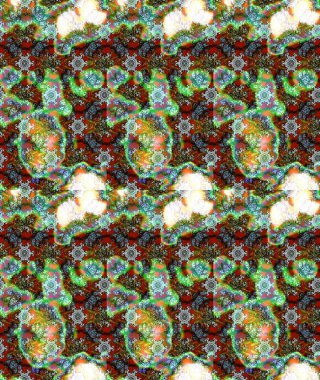 Güzel, parlak, pürüzsüz kumaş, tuval. Çiçek çelengi. Kıvırcık, parlak örgü. Desen, çizim, çiçek sınırı. Raster illüstrasyonu. Klasik eski arkaplan.