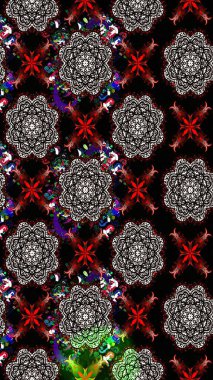 Elle çizilmiş sonbahar çiçeği deseni. Renkli siyah çizim kalıbı. Doodle tarzı. Tekstil ve kapak tasarımı için mükemmel. Siyah renkte çiçekler.