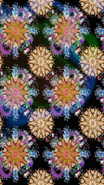 Eski usul küçük çiçekli şirin bir eskiz deseni. Moda arka planında parlak buketler. Kumaş, duvar kağıdı ve kağıt üzerine baskı yapmak için gelişen arka plan. Raster illüstrasyonu.