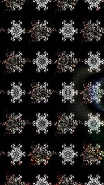 Eskiz arkaplan modeli. Siyah yapraklı yabani çiçekler. Suluboya, elle çizilmiş. Raster illüstrasyonu.