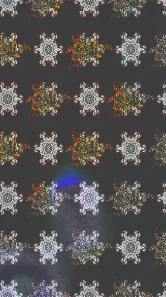 Motley illüstrasyonu. Küçük renkli çiçekler. Küçük çiçekte güzel bir desen. Moda baskıları için zarif bir şablon. Gri çiçekli bahar çiçekleri.