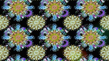 Tekstil, kumaş, kapaklar, duvar kağıtları, baskı, naylon, yapıştırma, örgü, dekupaj için çiçeksiz arkaplan. Oldukça eski bir besin torbası deseni, küçük siyah, nötr, çiçekler. Millefleurlar