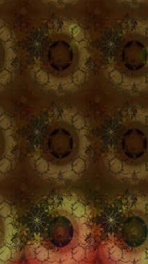 Renkli Bahar Teması eskiz kalıbı. Chichi 'nin kumaş kalıbını çiz. Düz Çiçek Elementleri Tasarımı. Çiçek deseni. Raster illüstrasyonu.