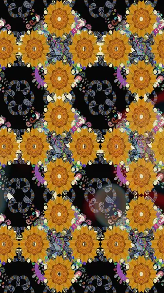 Gömlek, arka plan modelini çiz. Tropik çiçekler. Siyah renkte çiçekler.