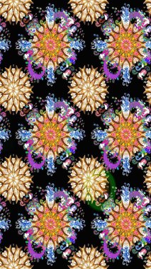 Suluboya çizim kalıbı. Dekorasyon ve tasarım için güzel bir desen. Moda baskısı. Çiçeğin suluboya çizimlerinin mükemmel deseni. Eski.