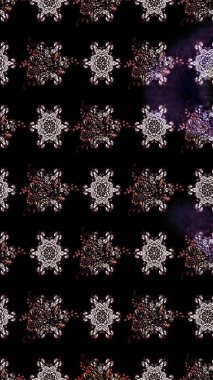 Raster illüstrasyonundaki çiçek desenli çizim. Siyah renkli çiçekler. Renkli Bahar Teması eskiz kalıbı. Düz Çiçek Elementleri Tasarımı.