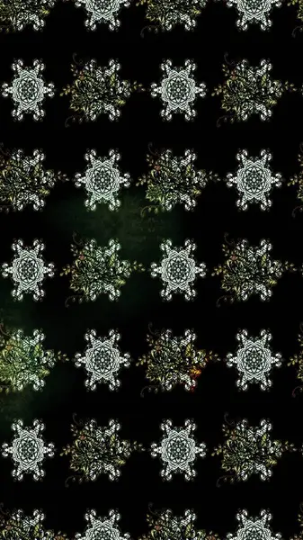 Raster Illustrasyon 'daki Çiçek Deseni' nin son moda çizimi. Siyah renkli çiçekler. Renkli Yaz Temalı eskiz kalıbı. Düz Çiçek Elementleri Tasarımı.