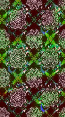 Çiçekli bahar çiçekleri. Küçük çiçekte güzel bir desen. Küçük renkli çiçekler. Moda baskıları için zarif bir şablon. Motley illüstrasyonu.